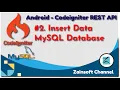 Android REST API - Insert Data to MySQL Database