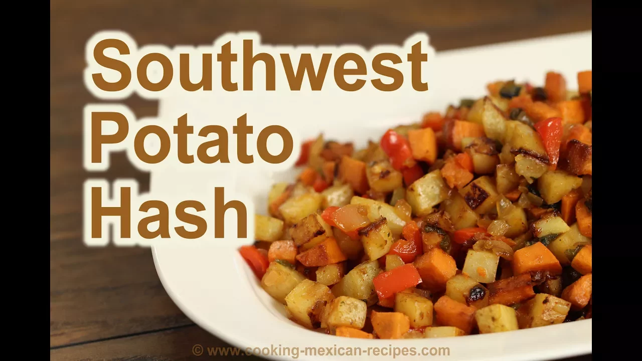 Southwest Potato Hash Recipe   Rockin Robin Cooks