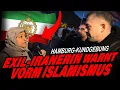 Exil-Iranerin warnt vor Islamisierung ☪ | Hamburg-Kundgebung