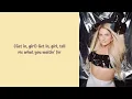 Get In Girl - Meghan Trainor [Lyrics Video] [One hour loop]