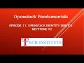 Openstack Identity Service - Keystone Red Hat OpenStack Platform 16 Openstack Fundamentals