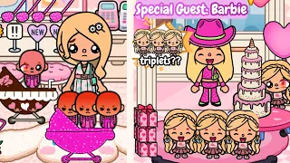 Girl With A Special Eye Reunited With Her Quadruplet Sisters | Toca Boca World Story