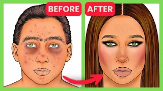 MAKEUP TRANSFORMATION ✨ | Before & After Glow Up
