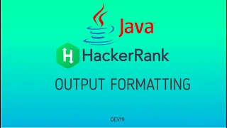 Java Output Formatting Hackerrank Java Solutions