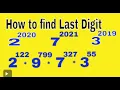 4 Eulers Theorem Last digit Last 2 digit Phi of a number