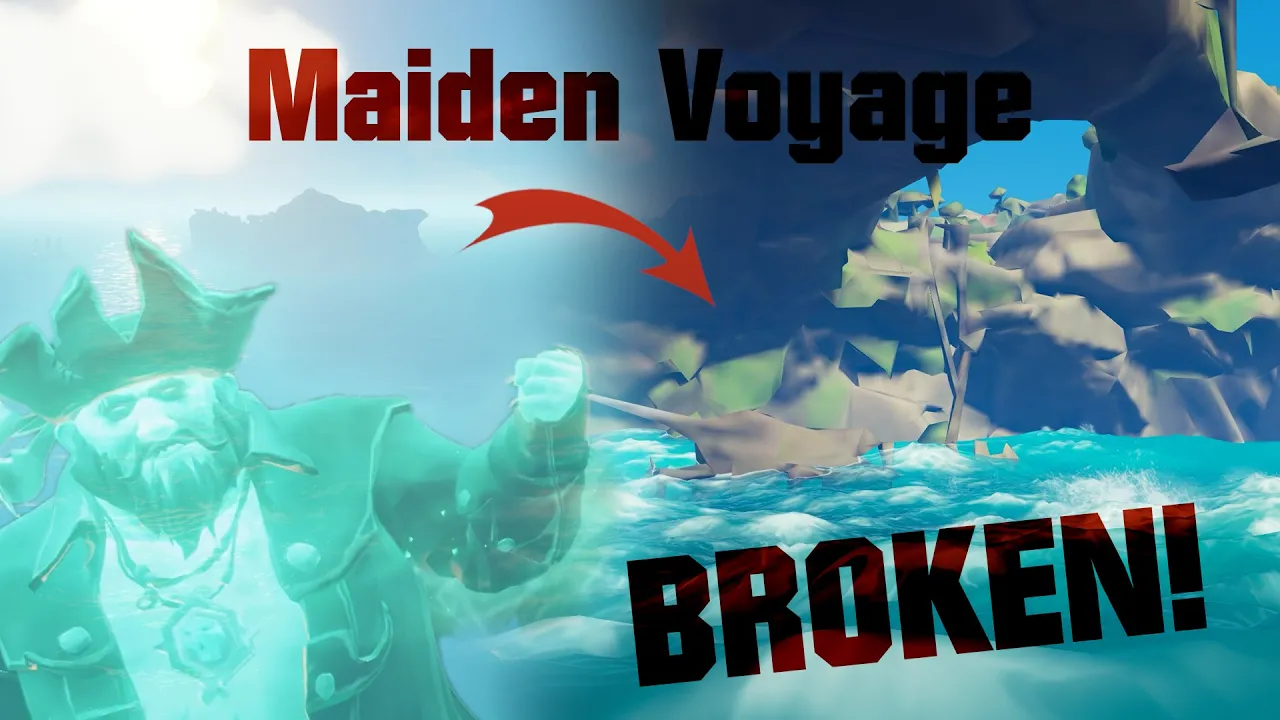 I BROKE The Sea of Thieves Maiden Voyage I BROKE The Sea of Thieves Maiden Voyage