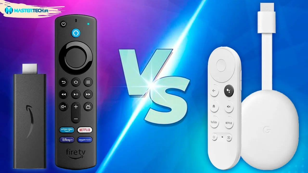 Novo FIRE STICK 4K vs Novo CHROMECAST com GOOGLE TV - Qual é o melhor?