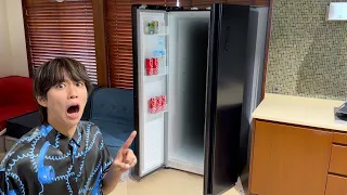 5億円の家の冷蔵庫の奥に隠し部屋作ってみたwwwww
