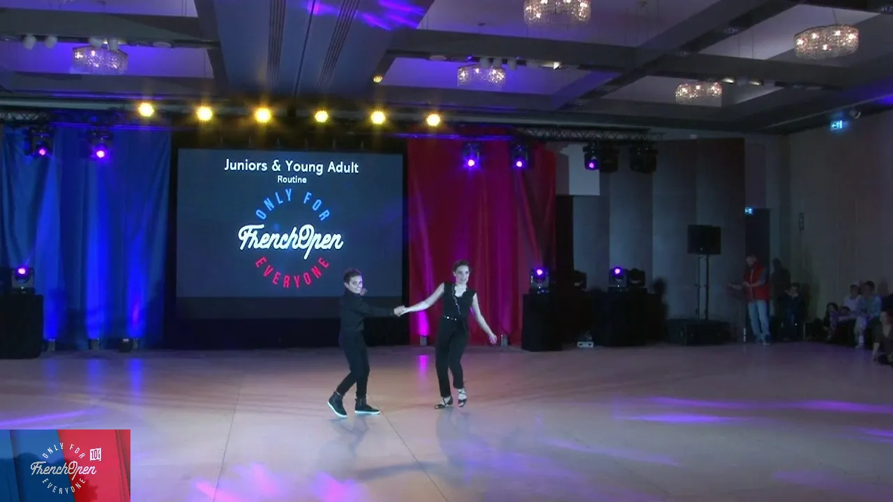 FOWCS 2019 Junior Routine 1st Zakeo Taillardat & Abelia Taillardat