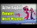Active ragdoll in Unity Unity3D Enemies Melee Weapons
