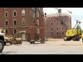 Lynchburg College demolishes old dorm