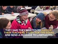 Edmond students bring classroom to Capitol during teacher walkout