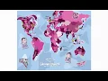 Data Visualisation - Chinatown around the world P5 js