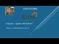 PySpark Tutorial 5 Create Dataframe PySpark Spark Tutorial Data Engineering Data Analytics