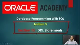 Database Programming With SQL - Section 13