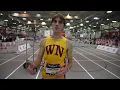 2024 New Balance Indoor milesplit interview after 2 mile race