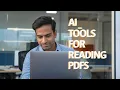 3 Free BEST Ai Tools For Reading PDFs 2025