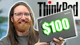 I Tried Using A 100 Lenovo ThinkPad In 2026