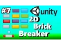 7 Unity 2D Brick Breaker Game Tutorial - Adding Force To Ball