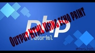 Anfanger PHP Tutorial-11-Ausgabe HTML Mit