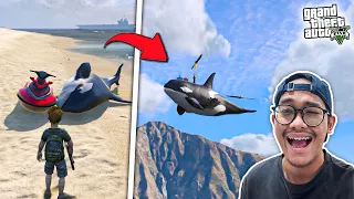 EKSPERIMEN ABSURD MENGUBAH IKAN PAUS MENJADI SESUATU | GTA 5 MOD