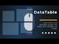 How to use datatable with AJAX PHP MYSQL