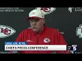 Chiefs head coach Andy Reid speaks on Simmons injury Texans prep