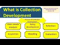 Collection Development Collection Development Element or Stages 5Minutes Information Ep 102