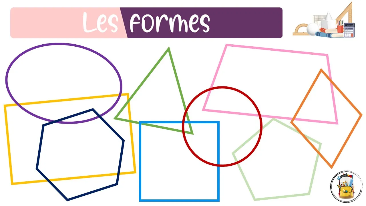 Apprendre Les Formes Géométriques En Français - Les Formes Géométriques Pour Les Enfants