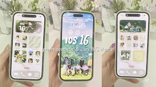 Download Customize your iphone with me | green BTS aesthetic theme 💜 | very simple MP3