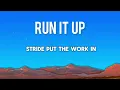 Hanumankind - Run It Up ( Prod. By Kalmi ) I (Official Music Lyrics) | VIBE MUSIC