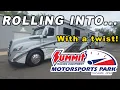 Rolling Into Summit Motorsports Park with a twist