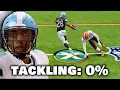 Madden but tackling sliders are 0