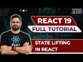 React 19 Tutorial in Hindi - State Lifting