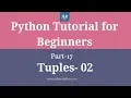 Python Tutorial For Beginners - Part