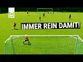 Download Lagu Übe schnelle Ballan- und mitnahme mit anschließendem Torschuss! // Fussballübung - Such eine Linie