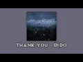 Download Lagu Thank You - Dido ( MK Edition )
