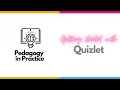 Getting Started With Quizlet