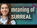 Surreal meaning of Surreal