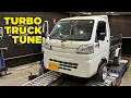Turbo Kei Truck on the Dyno ready to go bush