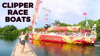 Cruisers meet the ROUND THE WORLD race clipper fleet [Ep. 45]