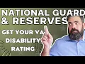 How to Qualify for VA Benefits As a Reservist or National Guard Member