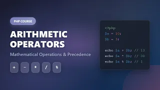 PHP Arithmetic Operators Master Math in PHP for Beginners
