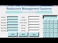 How to Create a GUI Restaurant Management Systems in Python Full Tutorial