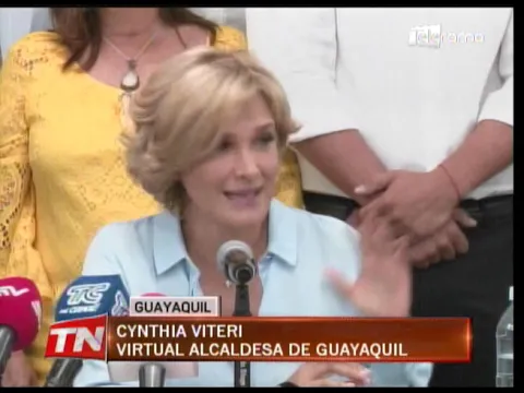 Cynthia Viteri confirmó mayoría en el Consejo Municipal