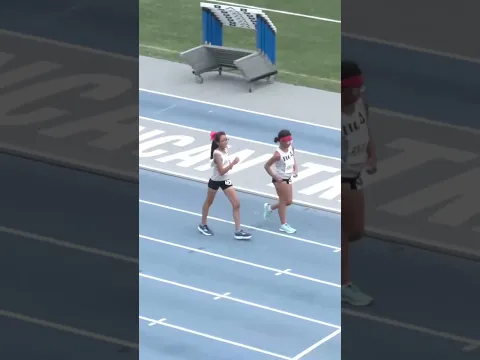 She lost the race 😅