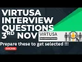 Virtusa Software Developer and Tester Interview Questions and Tips More chances of selection