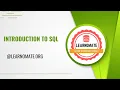 Introduction to SQL