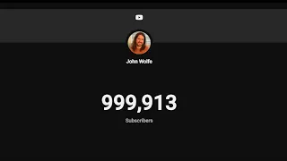 Hitting 1 Million Subs Live