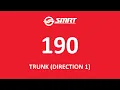 SMRT Buses Trunk Bus Service 190 Direction 1 Hyperlapse